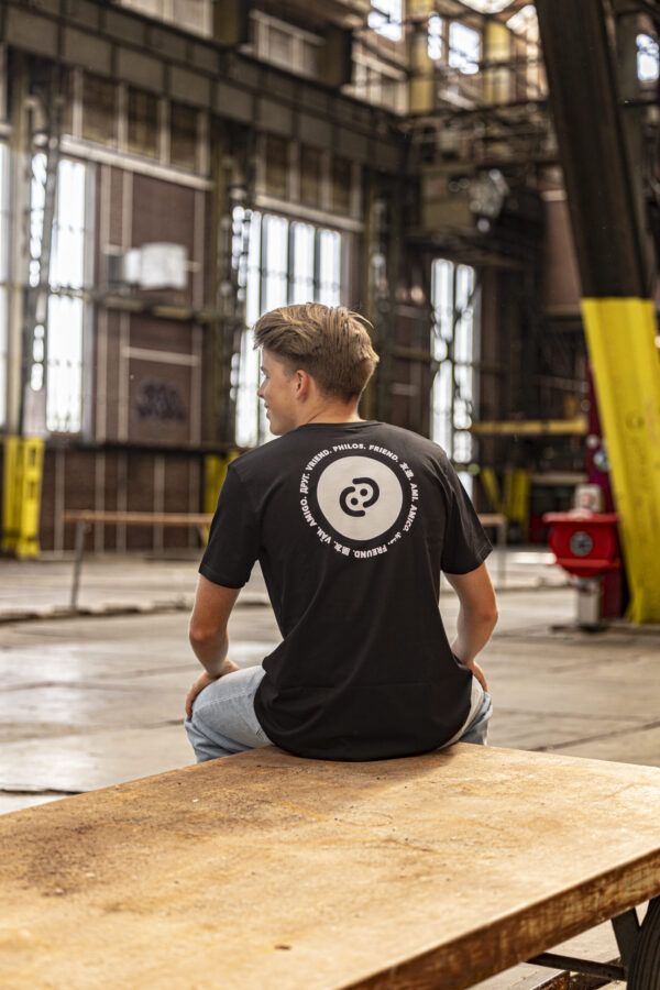 PHILOS WW T-shirt black/white - Afbeelding 3