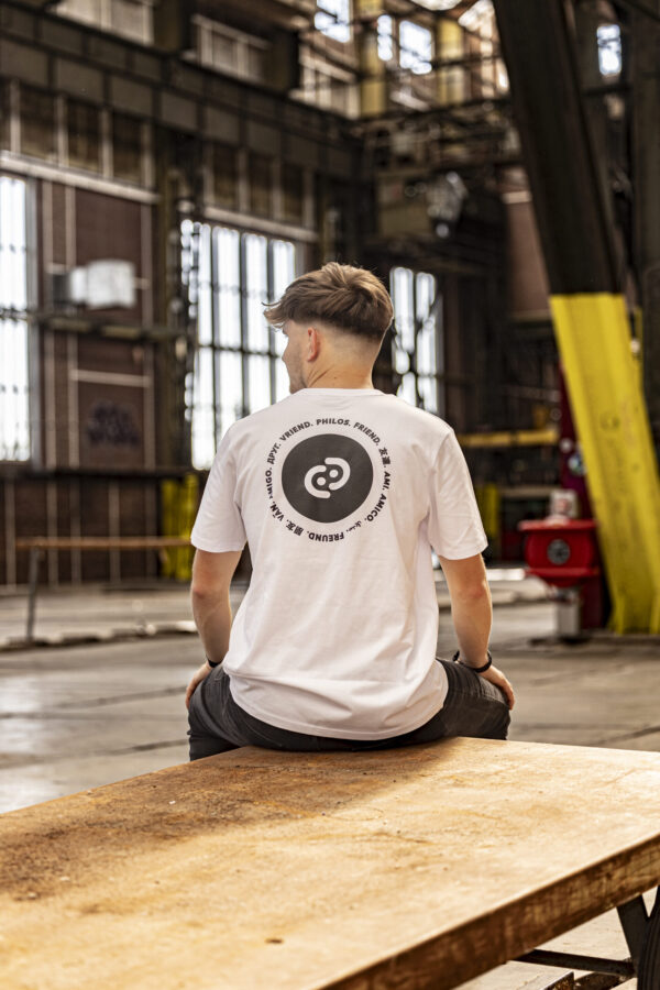 PHILOS WW T-shirt white/black - Afbeelding 4