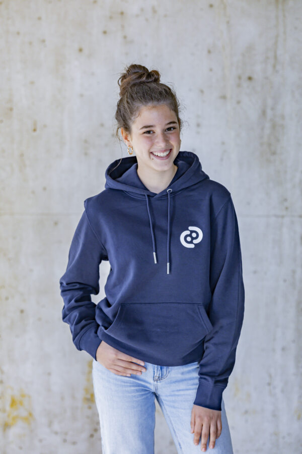 PHILOS WW hoodie navy/white - Afbeelding 3