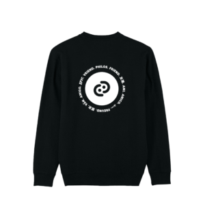 PHILOS WW sweater black/white