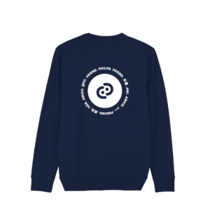 PHILOS WW sweater navy/white