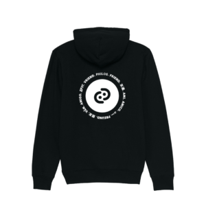 PHILOS WW hoodie black/white