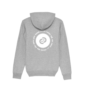 PHILOS WW hoodie grey/white