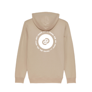 PHILOS WW hoodie desert dust/white