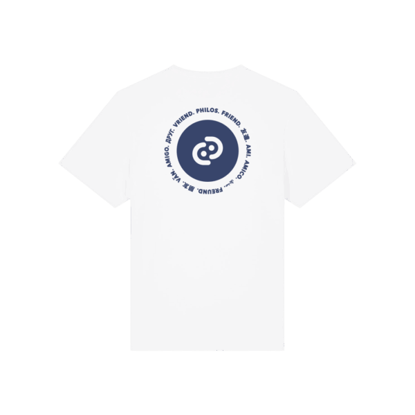 PHILOS WW T-shirt white/blue