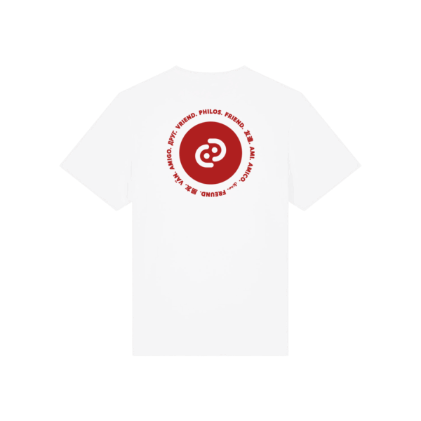 PHILOS WW T-shirt white/red