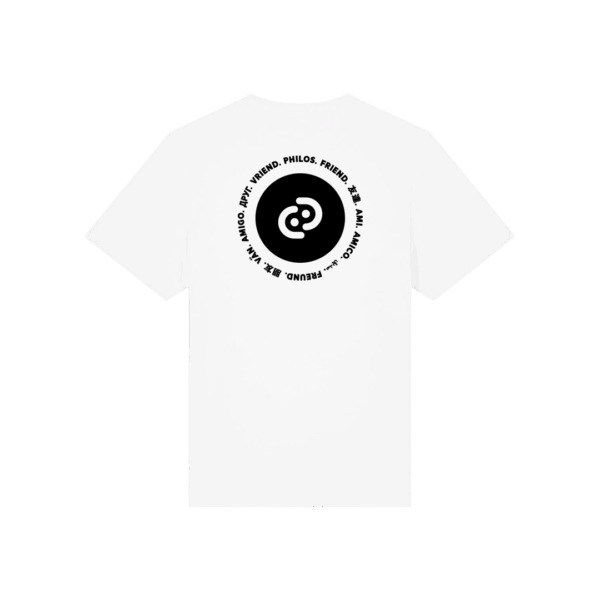 PHILOS WW T-shirt white/black
