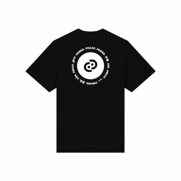PHILOS WW T-shirt black/white